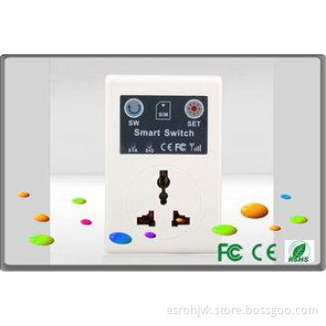 Home Automation Systems GSM remote controlled plug socket f
